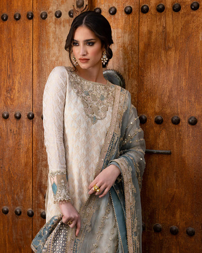 Faiza Saqlain | Embellished Karandi Festive Wear
