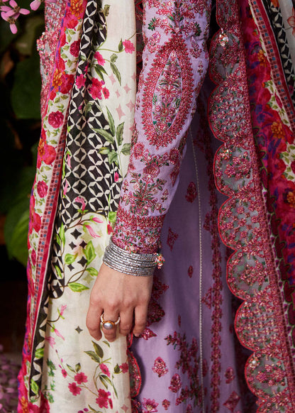 Hussain Rehar | Embroidered Lawn Suit