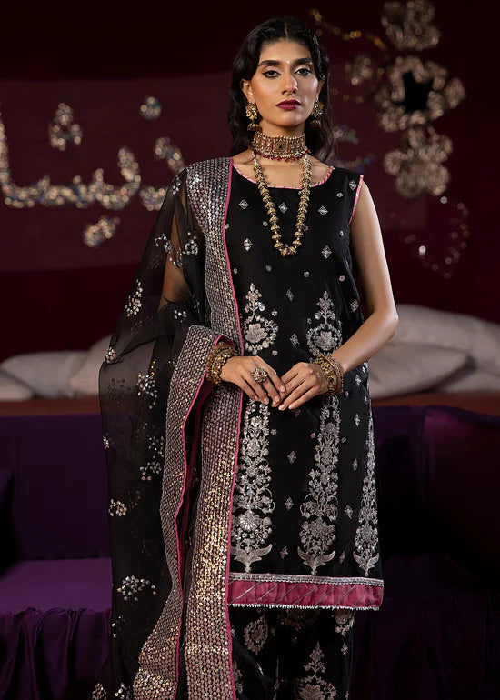 Laila | Embroidered Organza Suit
