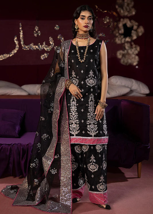 Laila | Embroidered Organza Suit