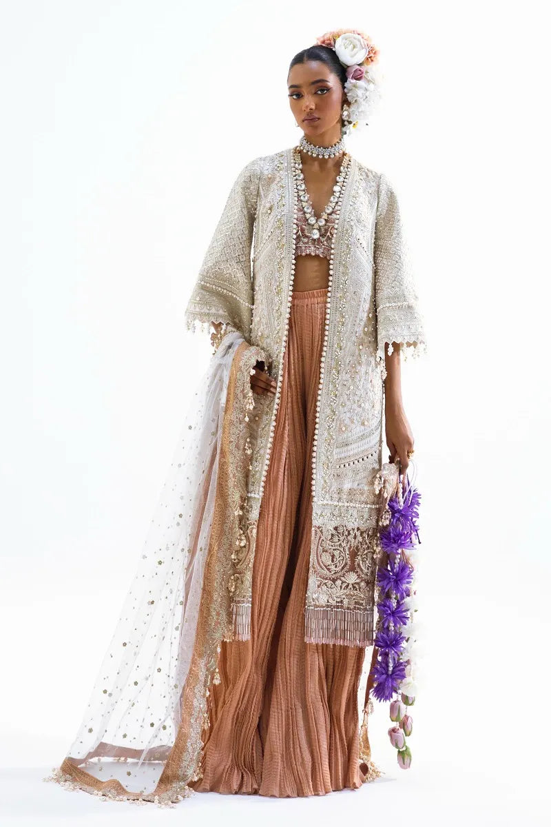 Sana Safinaz | Festive Wear Embellished Lace Lehenga