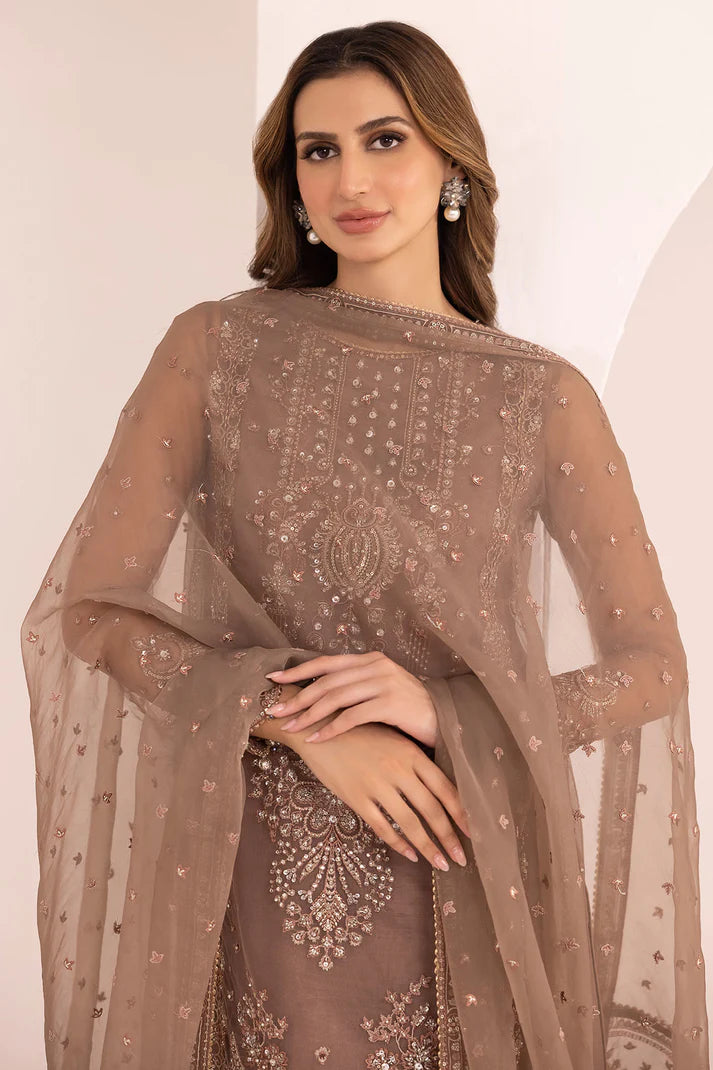 Minal | Festive Wear Embroidered Net Sharara