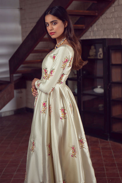 Naveena | Festive Wear Anarkali Dress
