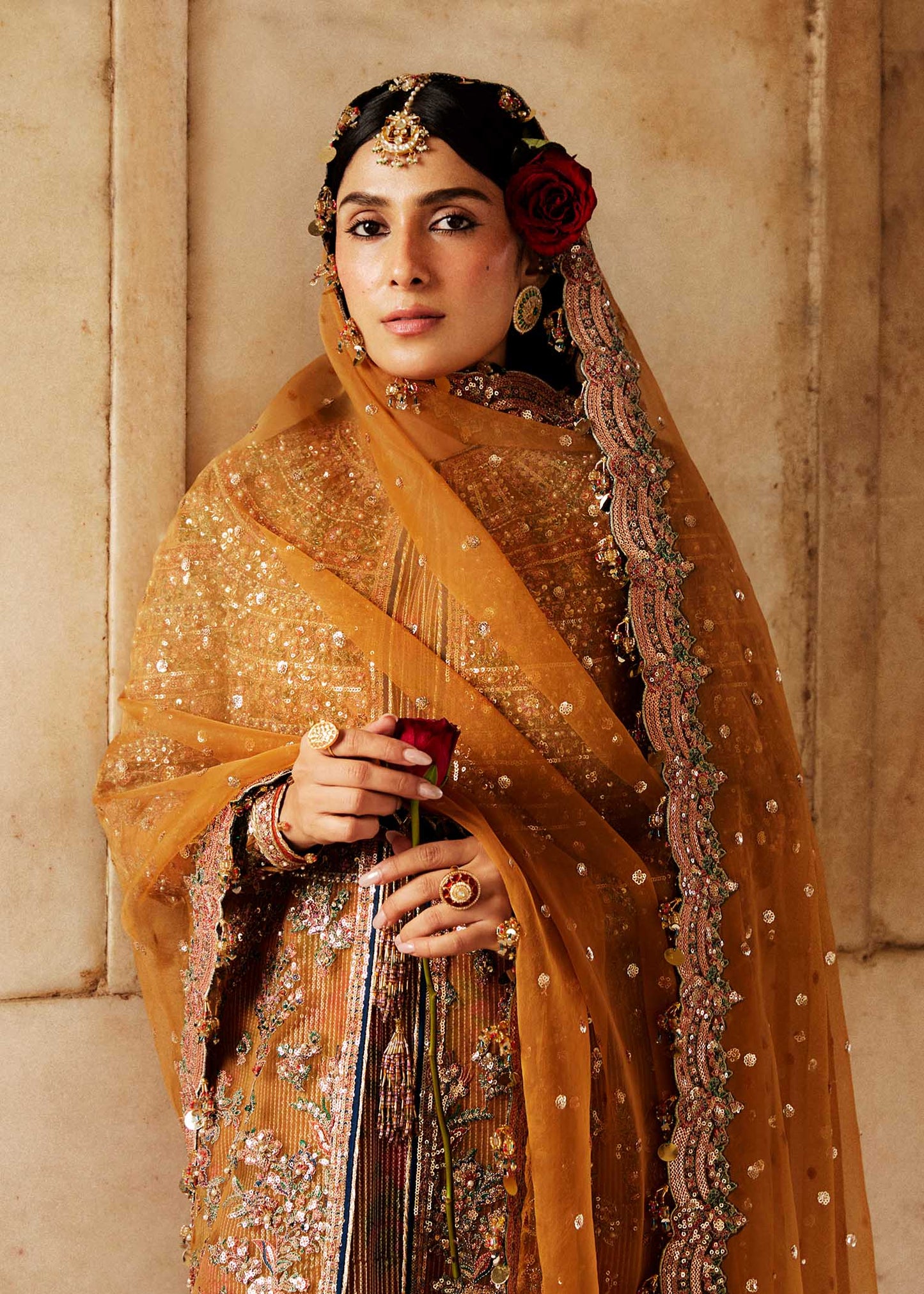 Hussain Rehar | Festive Wear Embellished Churidar
